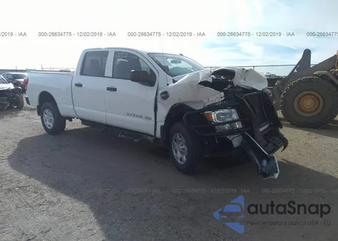 2019 Nissan Titan Xd S Gas from USA, damaged, VIN 1N6AA1F33KN519409